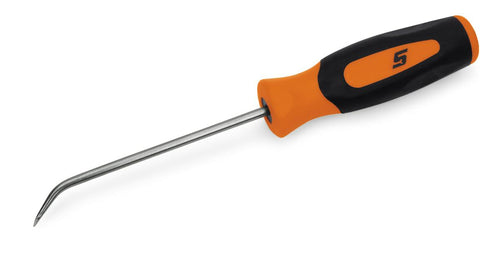 Snap-on SG3ASH45CO | Instinct 45° Tip Miniature Pick, Orange | 3-1/8 in blade, 1/8 in dia, 45° Offset tip