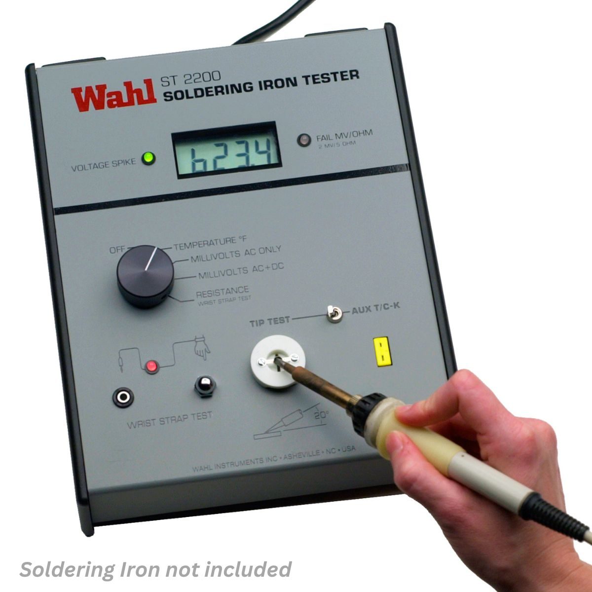 Palmer Wahl ST2200 | Soldering Iron Tester | 10 to 700 °C, resistance and leakage tests - generaltechuae