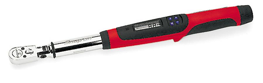 Snap-on TECH2FR100 | Flex-Head Techwrench Electronic Torque Wrench | 3/8 in Drive, 5–100 ft-lb