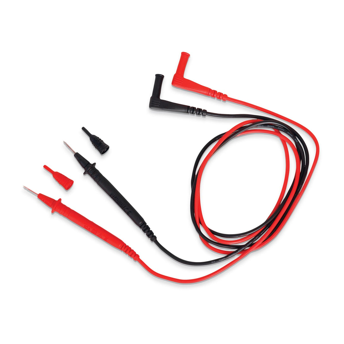 Martindale MARTL16 | TL16 Unfused Multimeter Test Leads | Right-Angled 4mm Plugs - generaltechuae