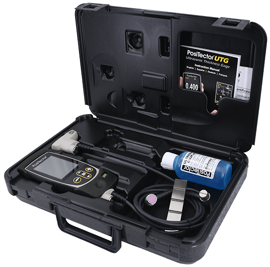 DeFelsko KITUT1M | Ultrasonic Inspection Kit, UTG C + UTG M | Standard Body, Metric Step Block - generaltechuae