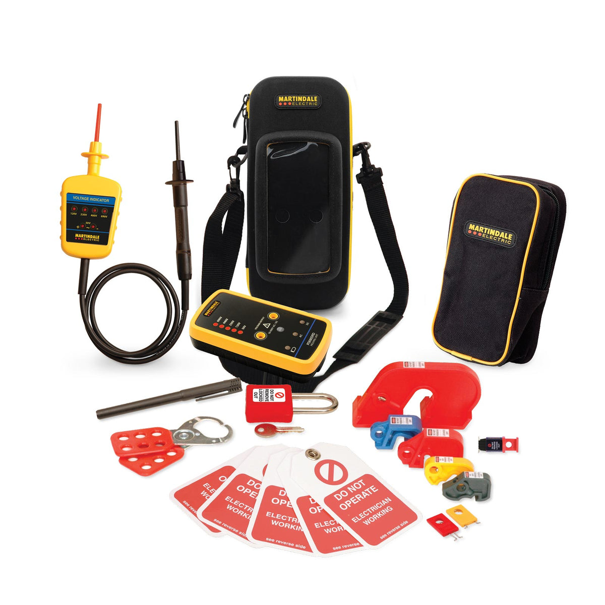Martindale MARVIPDLOK150-S | VIPDLOK150-S Safe Isolation and Lockout Kit | 1000V CAT IV - generaltechuae