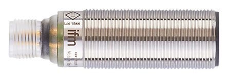 ifm UGT501, Ultrasonic Threaded Barrel Proximity Sensor, M18, 300 mm Detection 4-20 mA, 10 → 30 V dc