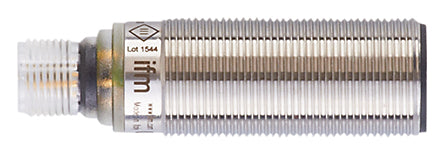 ifm UGT505, Ultrasonic Threaded Barrel Proximity Sensor, M18, 800 mm Detection 0-10 V, 10 → 30 V dc