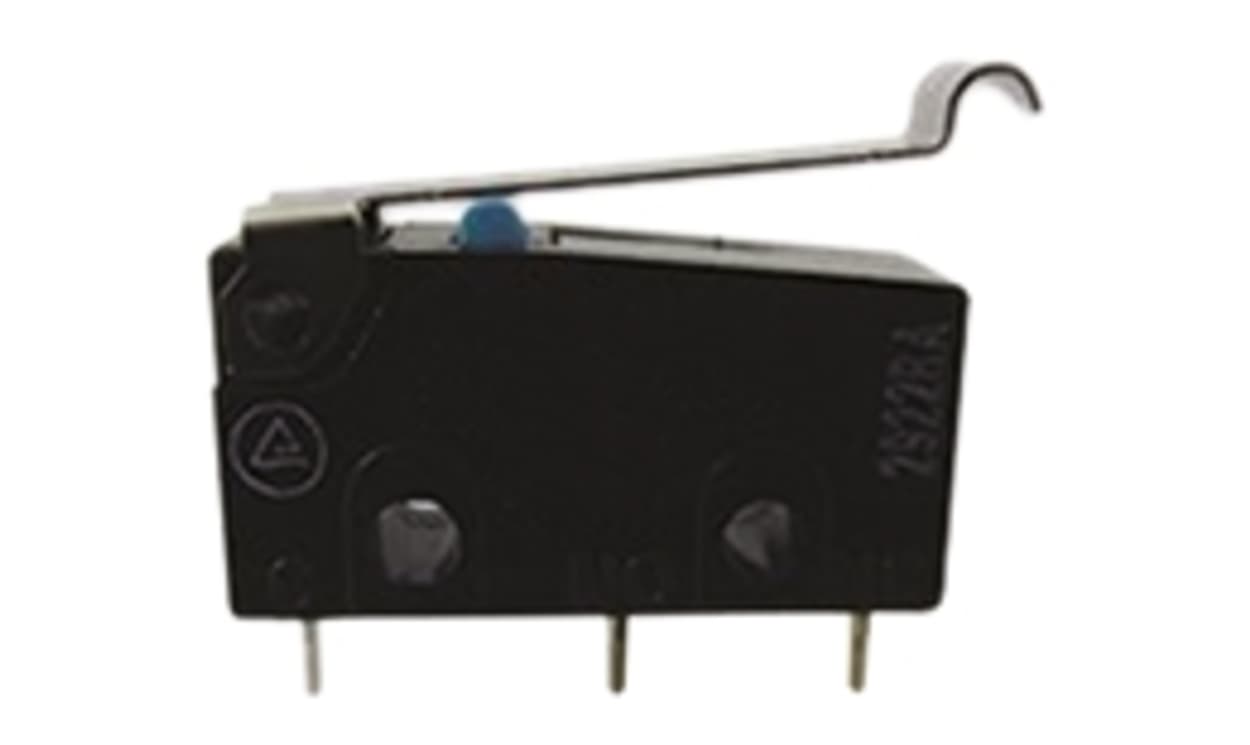 Omron SSG-5L3P, Simulated Roller Lever Subminiature Micro Switch, PCB Terminal, 5 A @ 125 V ac, SPDT, IP40