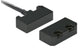Omron F3S-TGR-NSPU-21-M1J8, F3S-TGR-N_U Series Magnetic Non-Contact Safety Switch, 24V dc, Plastic Housing, NO/2NC, M12