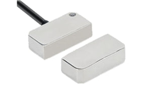 Omron F3S-TGR-NSFR-21-10, F3S-TGR-N_R Series Magnetic Non-Contact Safety Switch, 24V dc, Stainless Steel Housing, NO/2NC, 10m Cable