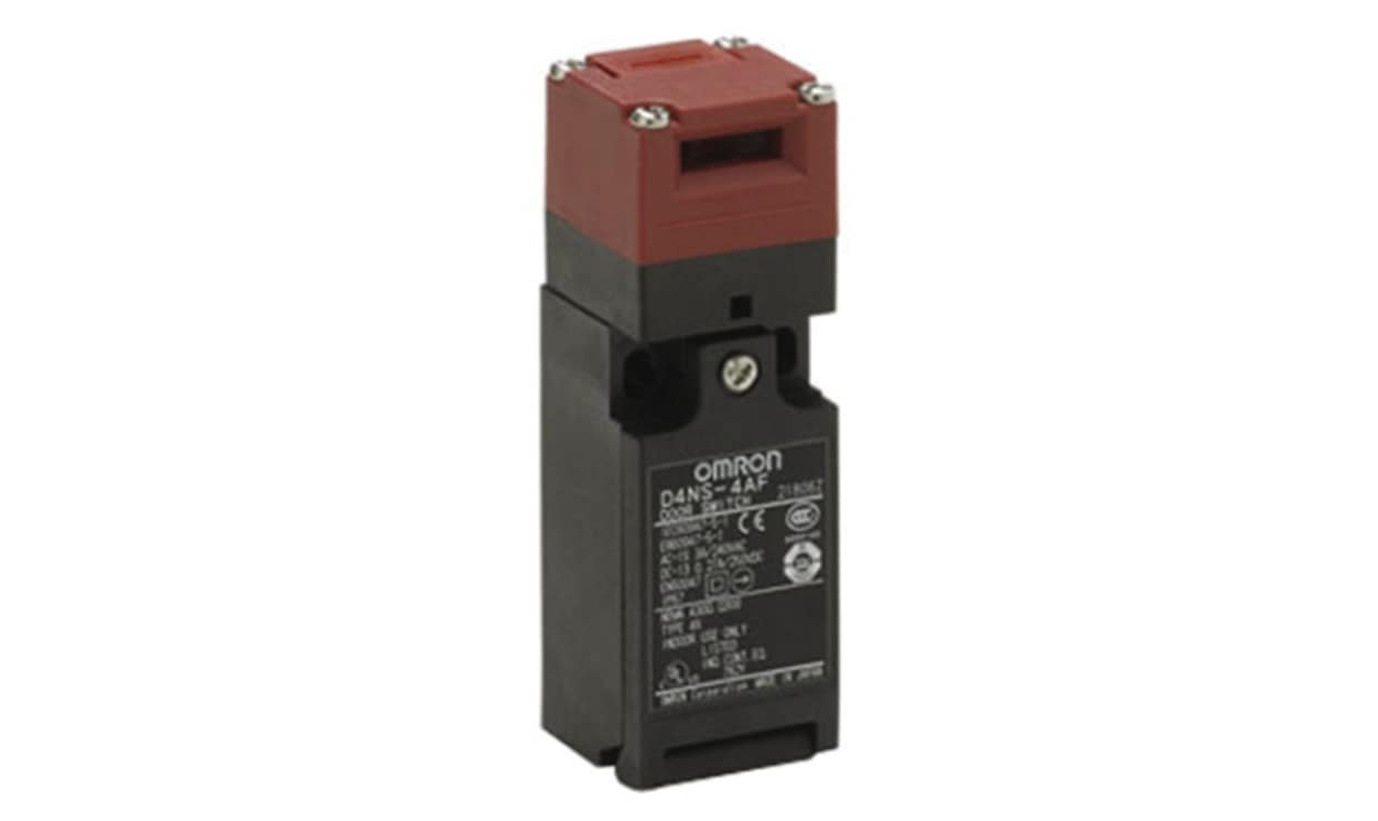 Omron D4NS1FF, D4NS Series Safety Interlock Switch, 2NC/1NO