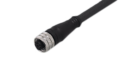 ifm E12404, Female 8 way M12 to 8 way Unterminated Sensor Actuator Cable, 10m