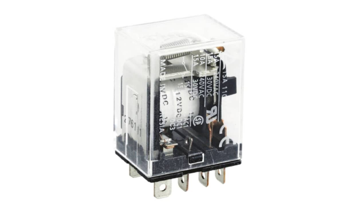 Omron LY1N AC200/220, Surface Mount Power Relay, 200 → 220V ac Coil, SPDT