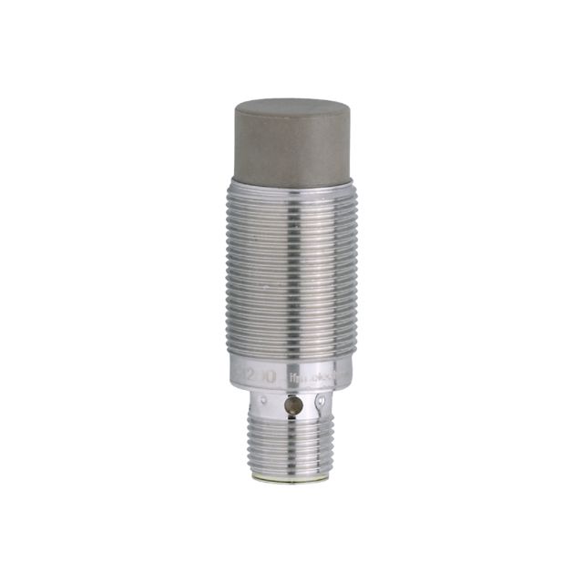ifm IGT200, Inductive Threaded Barrel Proximity Sensor, M18, 12 mm Detection, PNP NO, 10 → 36 V dc