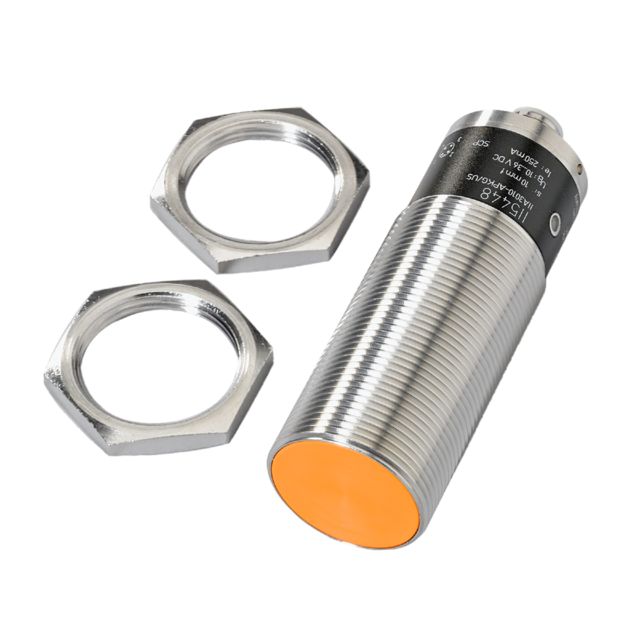 ifm II5447, Inductive Threaded Barrel Proximity Sensor, M30, 10 mm Detection, PNP NO, 10 → 36 V dc