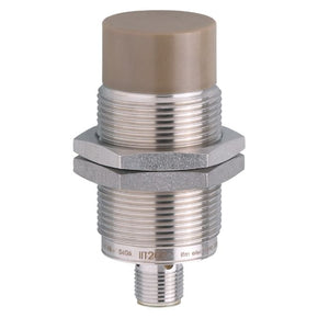 ifm IIT202, Inductive Threaded Barrel Proximity Sensor, M30, 22 mm Detection, PNP/NPN NO, 10 → 36 V dc