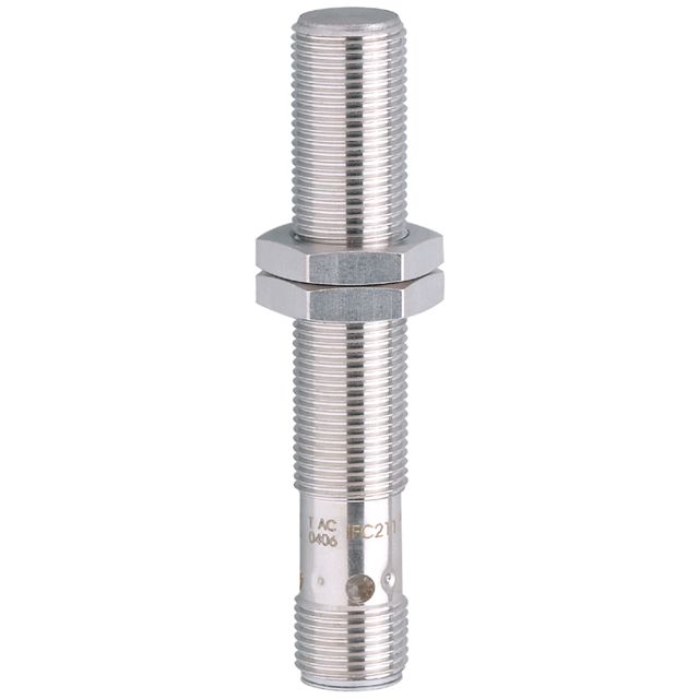 ifm IFT216, Inductive Threaded Barrel Proximity Sensor, M12, 4 mm Detection, PNP NO, 10 → 36 V dc