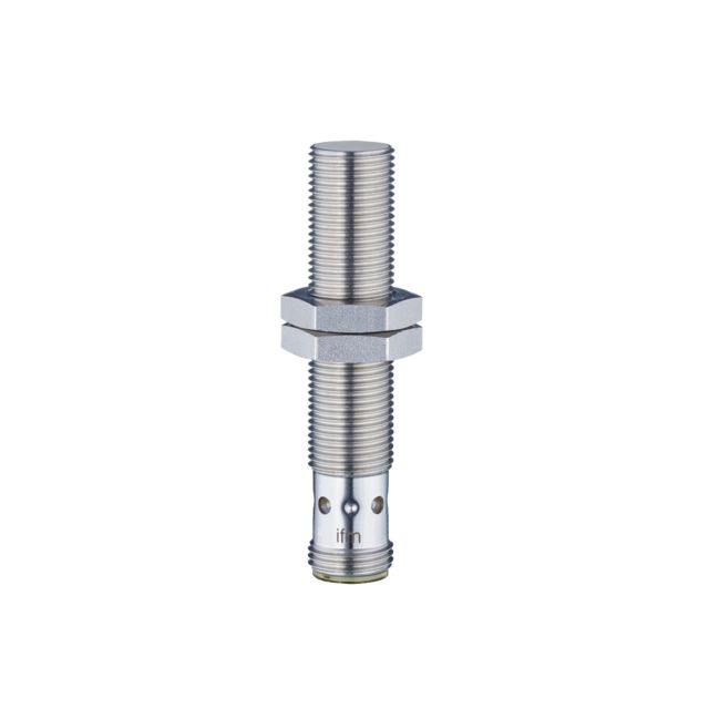 ifm IFS304, Inductive Threaded Barrel Proximity Sensor, M12, 4 mm Detection, PNP NO, 10 → 30 V dc