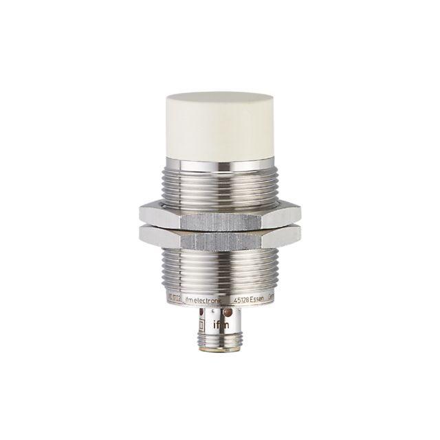 ifm IIC219, Inductive Threaded Barrel Proximity Sensor, M30, 22 mm Detection, PNP NO, 10 → 30 V dc