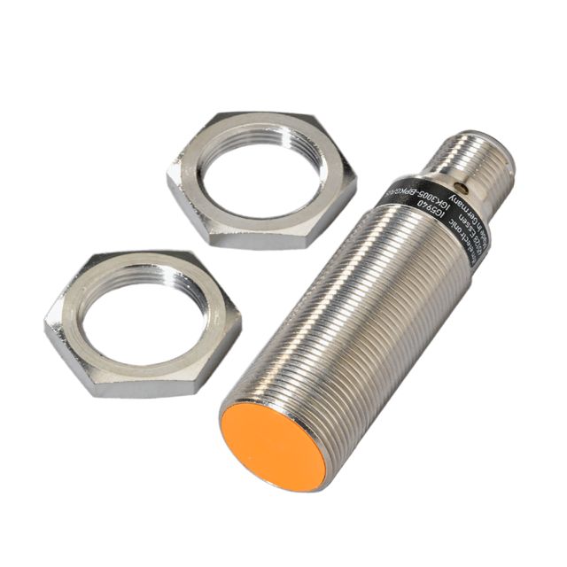 ifm IG5930, Inductive Threaded Barrel Proximity Sensor, M18, 8 mm Detection, PNP NO, 10 → 36 V dc