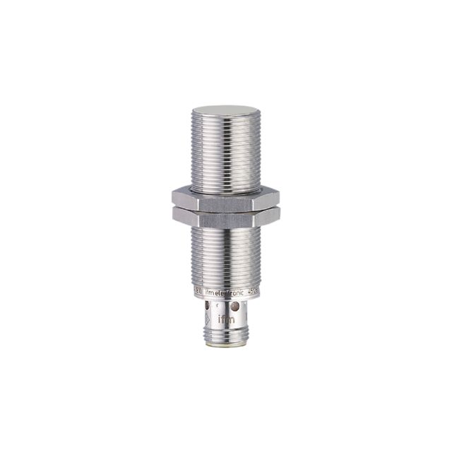 ifm IGS277, Inductive Threaded Barrel Proximity Sensor, M18, 8 mm Detection, PNP NO, 10 → 30 V dc