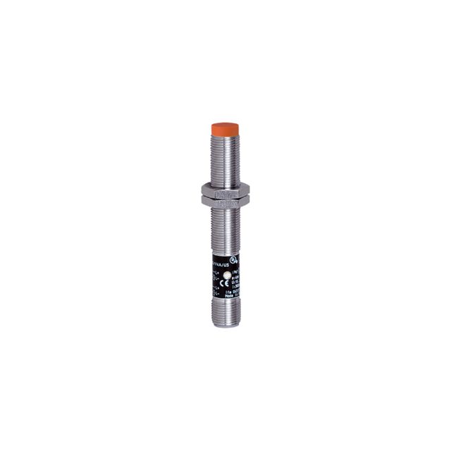 ifm IF5647, Inductive Threaded Barrel Proximity Sensor, M12, 4 mm Detection, PNP/NPN NO/NC, 10 → 55 V dc