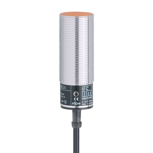 ifm II5264, Inductive Threaded Barrel Proximity Sensor, M30, 10 mm Detection, NPN NO, 10 → 36 V dc
