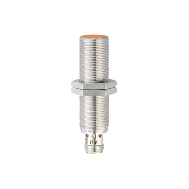 ifm IG5937, Inductive Threaded Barrel Proximity Sensor, M18, 5 mm Detection, PNP NO, 10 → 30 V dc