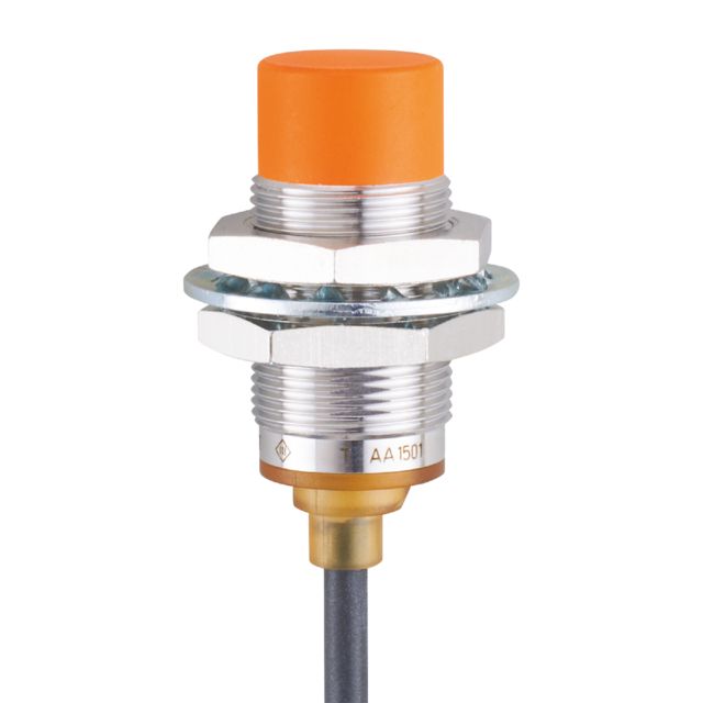 ifm IGS711, Inductive Threaded Barrel Proximity Sensor, M18, 12 mm Detection, PNP/NPN NO, 10 → 30 V dc