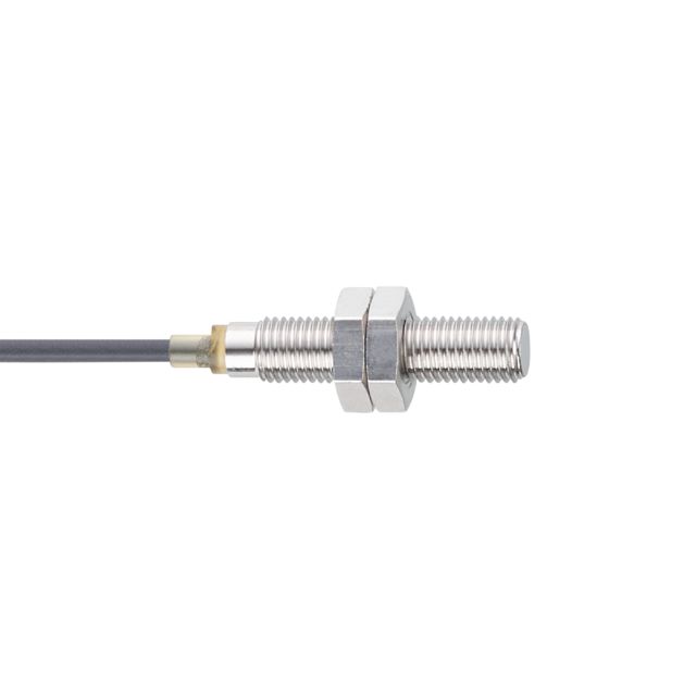 ifm IEC213, Inductive Threaded Barrel Proximity Sensor, M8, 2 mm Detection, PNP NO, 10 → 30 V dc