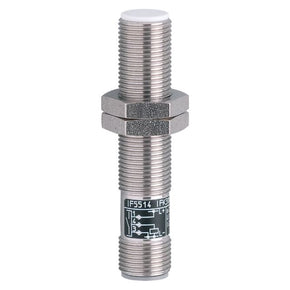 ifm IF5514, Inductive Threaded Barrel Proximity Sensor, M12, 2 mm Detection, PNP NO, 10 → 36 V dc