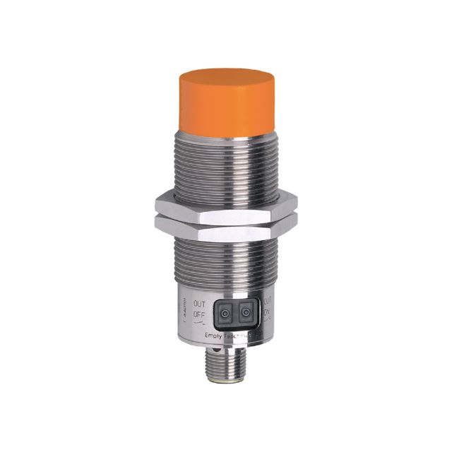 ifm KI5090, Capacitive Threaded Barrel Proximity Sensor, M30, 15 mm Detection, PNP NO/NC, 10 → 30 V dc
