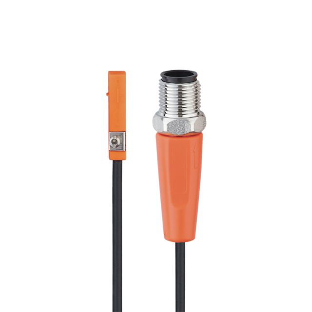 ifm MK501A, T-slot Pneumatic Cylinder Sensor, IP65, IP67, 10 → 30V dc, NO Operation, MK, with LED indicator,