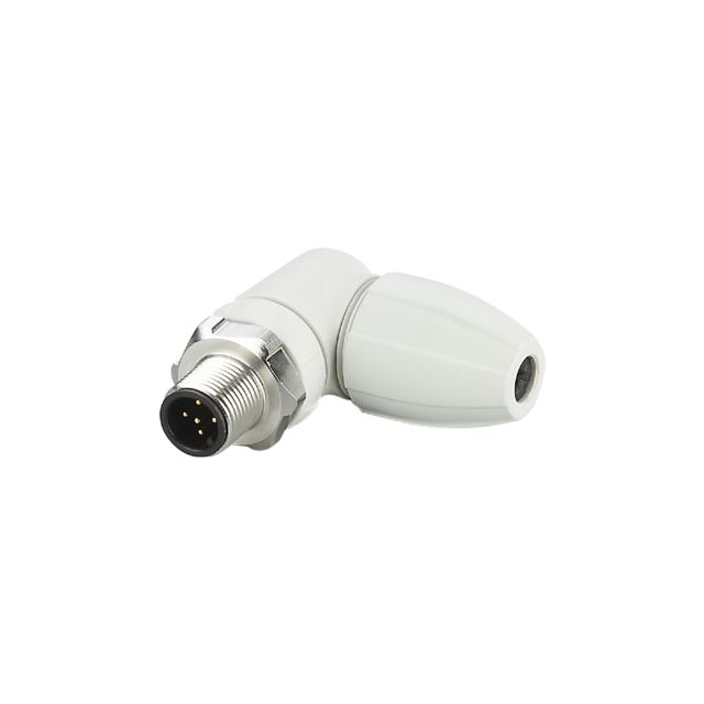 ifm EVF572, Industrial Circular Connectors, 1 Contacts, Screw, M12 Connector, Plug, Male, IP65, IP68, IP69K, E