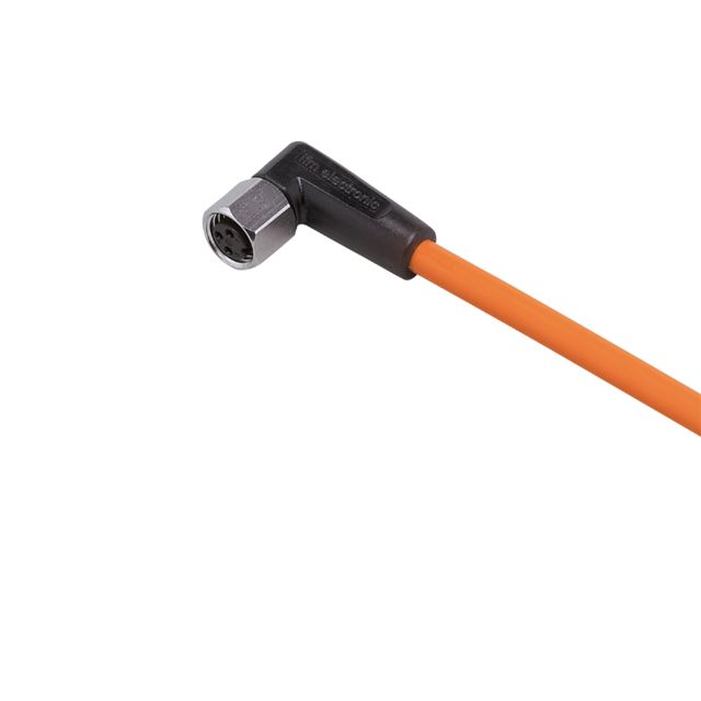 ifm EVT133, Right Angle Female 1 way M8 to Unterminated Sensor Actuator Cable, 25m