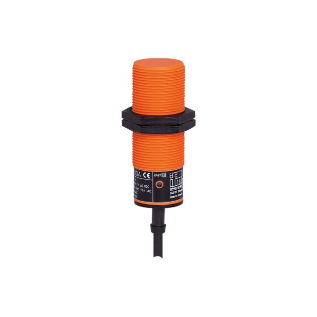 ifm II0036, Inductive Threaded Barrel Proximity Sensor, M30, 15 mm Detection, 2-Wire NO, 20 → 250 V ac/dc, 20