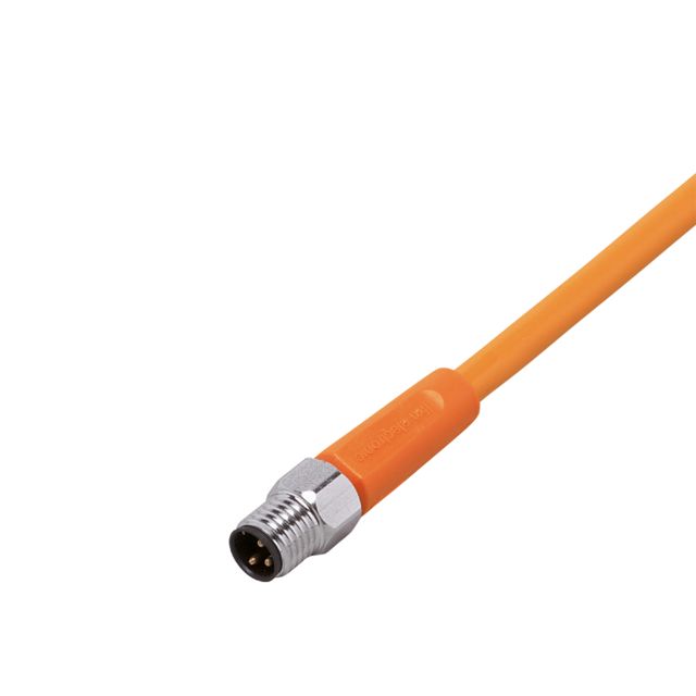 ifm EVT278, Straight Male 1 way M8 to Unterminated Sensor Actuator Cable, 15m