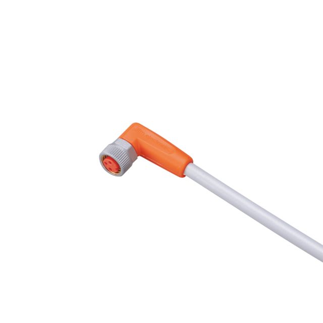 ifm EVW071, Right Angle Female 1 way M8 to Unterminated Sensor Actuator Cable, 5m