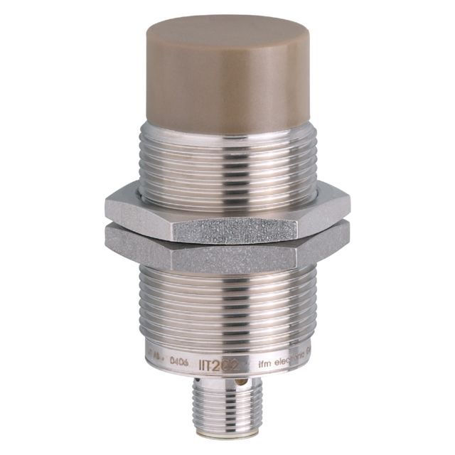 ifm IIT002, Inductive Threaded Barrel Proximity Sensor, M30, 22 mm Detection NO, 20 → 140 V ac/dc, 20