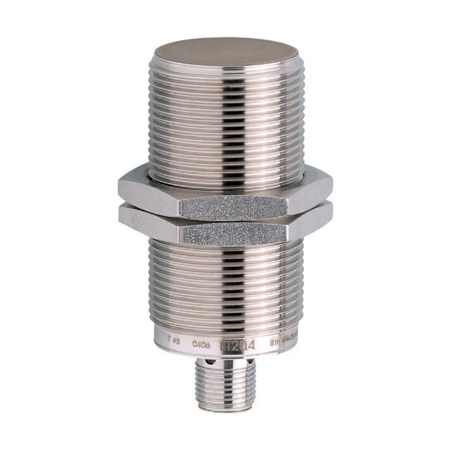 ifm IIT218, Inductive Threaded Barrel Proximity Sensor, M30, 15 mm Detection, PNP NC, 10 → 36 V dc