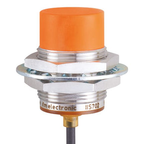 ifm IIS703, Inductive Threaded Barrel Proximity Sensor, M30, 22 mm Detection, PNP NC, 10 → 30 V dc