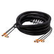 ifm EVC507, Straight Male 4 way M12 to Straight Female 4 way M12 Communication Cable, 5m