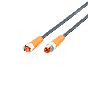 ifm EVC472, Straight Male 3 way M8 to Straight Female 3 way M12 Communication Cable, 3.5m