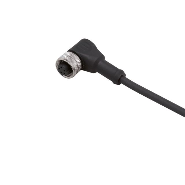 ifm E11248, Right Angle Female 1 way 5 Pin Socket to Unterminated Actuator/Sensor Cable, 5m