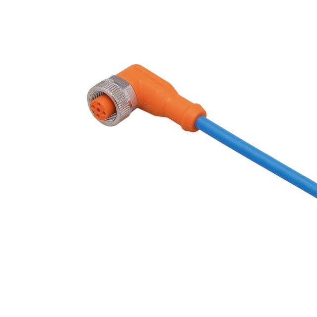ifm ENC15A, Right Angle Female 1 way M12 to Unterminated Actuator/Sensor Cable, 60m