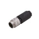 ifm E70176, Industrial Circular Connectors, 1 Contacts, Screw, 7/8 Connector, Plug, Male, IP67, E Series Series