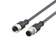 ifm E12332, Straight Male 1 way M12 to Straight Female 1 way M12 Actuator/Sensor Cable, 15m