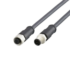 ifm E12535, Straight Male 1 way M12 to Straight Female 1 way M12 Actuator/Sensor Cable, 7m