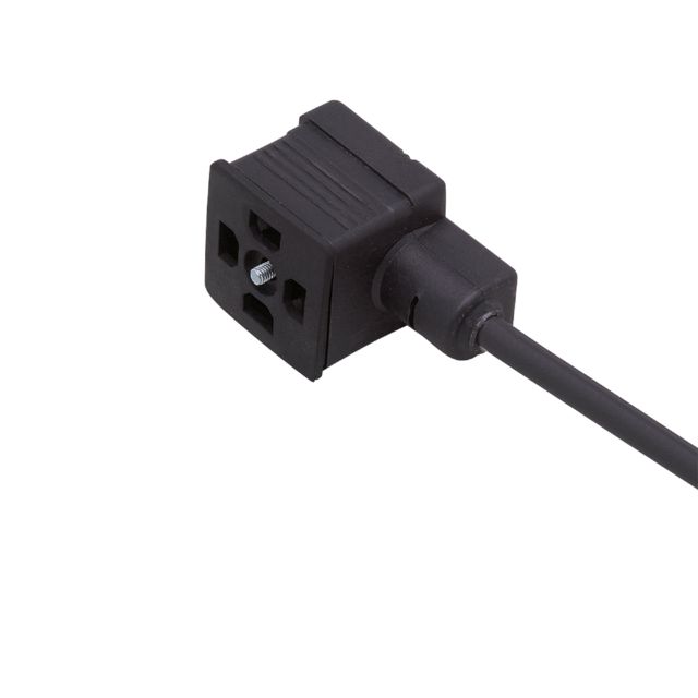 ifm E11991, Right Angle Female 1 way Valve Connector to Unterminated Sensor Actuator Cable, 10m