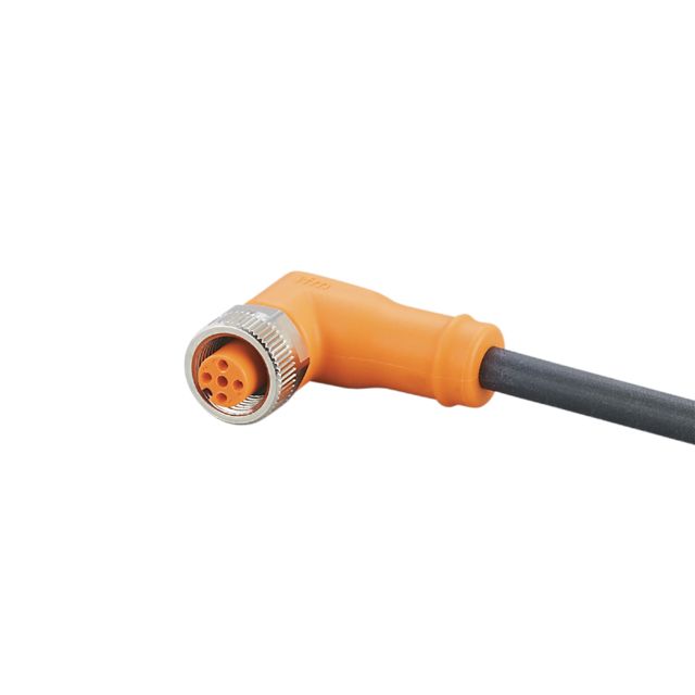 ifm EVC711, Right Angle Female 5 way M12 to Right Angle Female 5 way M12 Communication Cable, 2m