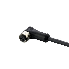 ifm E12341, Right Angle Female 1 way M12 to Unterminated Actuator/Sensor Cable, 30m
