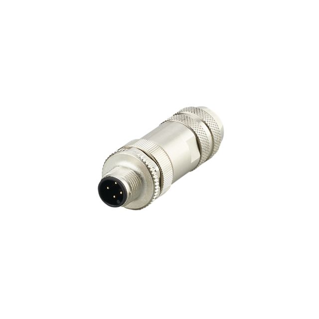 ifm E12261, Industrial Circular Connectors, 1 Contacts, Screw, M12 Connector, Plug, Male, IP67, E Series Series