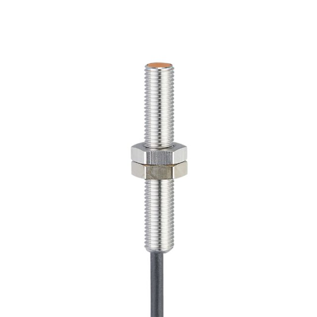 ifm IE5448, Inductive Threaded Barrel Proximity Sensor, M8, 2 mm Detection, PNP NO, 10 → 36 V dc